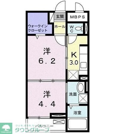 メゾン ド リッシュの物件間取画像